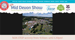 Desktop Screenshot of middevonshow.co.uk